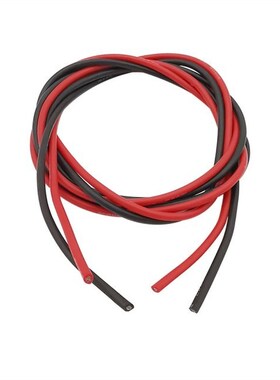 2Pcs/lot 16 AWG Silicone Cable 1M Black 1M Red 16 Gauge Soft