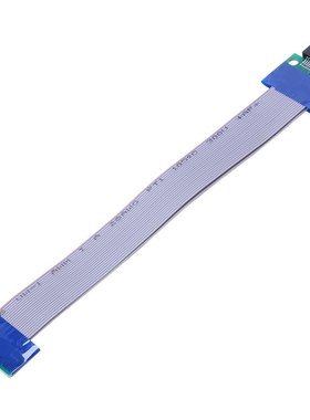 PCI-Express PCI-E 1X Riser Card Flex Extender Extension Cabl