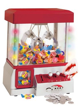 Electronic Claw Toy Candy Grabber Coin Operated  Doll Machin