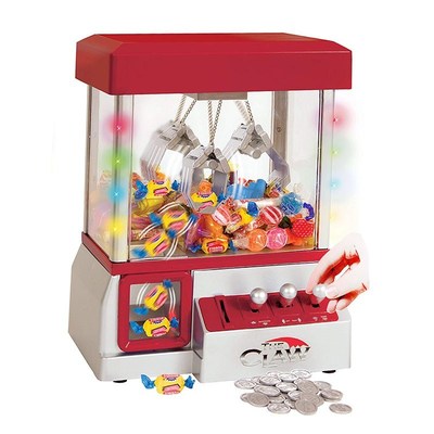 Electronic Claw Toy Candy Grabber Coin Operated  Doll Machin