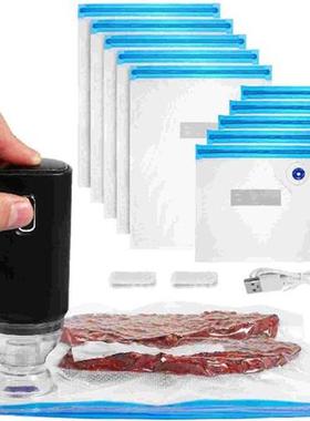 Vacuum Seal Storage Bags Handheld Sealer Machine Automatic