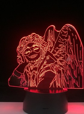 HAWKS KEIGO TAKAMI LED ANIME LAMP Room Decor Nightlight Remo