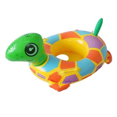 Turtle Shaped Baby Toddlers Swimming Rings Seat Cute