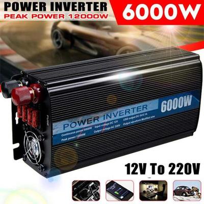 12000W Peak Car Inverters Modified Sine Wave Solar Power DC