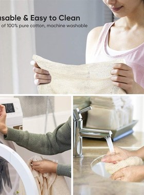 9/12pcs vegetable fruit bag,storage bag Reusable Produce Ba