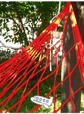 Nylon Hammock Portable Garden Mesh Net Sleeping Bed Hamaca f