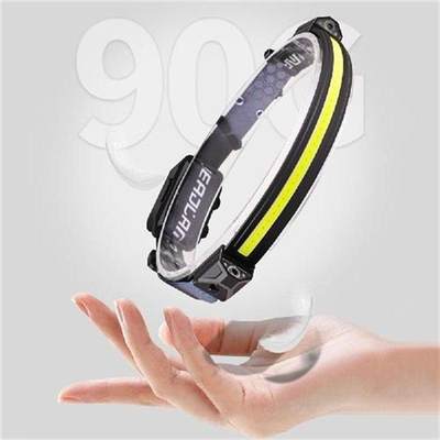 XPE COB LED Headlamp Type-C USB Rechargeable Safety