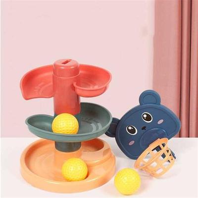 Baby Toys Rolling Ball Pile Tower Early Educational Toy For