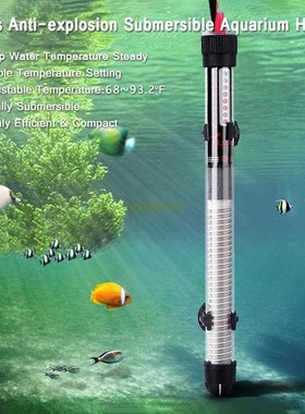 Submersible Heater Heating Rod For Aquarium Glass Fish Tank