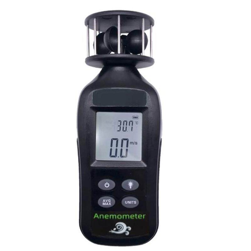 Digital Anemometer Handheld LCD Wind Speed Meter Measuring W