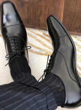 Business PU Leather Laceup Footwear Formal Shoes For Men