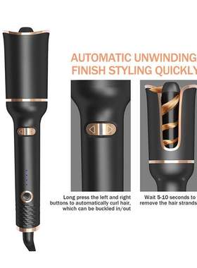Auto Rotating Ceramic Hair Curler Automatic Curling Iron Sty
