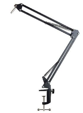 1Pc Mic Microphone Stand Suspension Boom Scissor Arm Holder