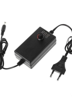Adjustable Power Supply Adapter AC 100V-240V 50/60Hz to DC 9