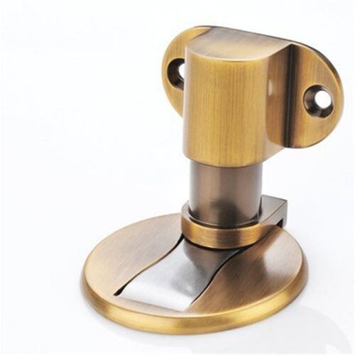Adjustable Door Holder Alloy Magnetic Door Stopper Non-punch