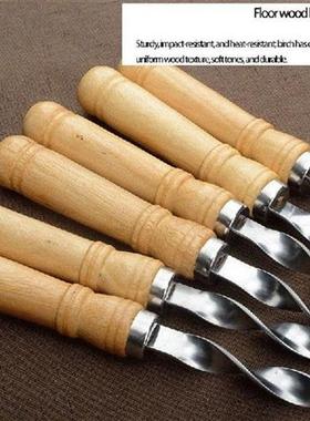 6Pcs 55Cm BBQ Skewers Long Handle Shish Kebab Barbecue