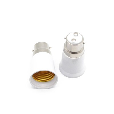 BC B22 To ES E27 Screw Light Bulb Lamp Adaptor Fitting Conve