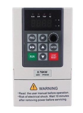 220V 0.75KW VFD Motor Speed Control Inverter Variable Freque