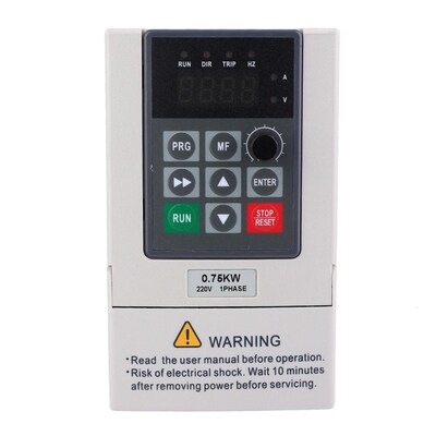 220V 0.75KW VFD Motor Speed Control Inverter Variable Freque