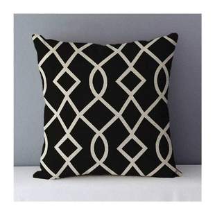 Quality Cozy Popular geometric couch cushion home decorative