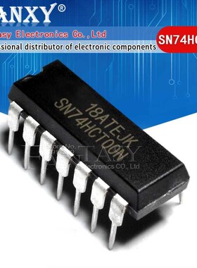 10pcs 74HCT00N DIP 14 SN74HCT00N DIP14 74HCT00 D