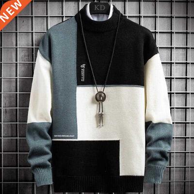 New Winter Cashmere Warm Sweater Men Turtleneck Mens Pullove