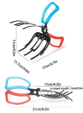 Fishing Pliers Gripper Metal Fish Control Clamp Claw Tong