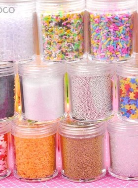 TOFOCO 30g Slime Clay Sprinkles For Filler For Slime DIY Su