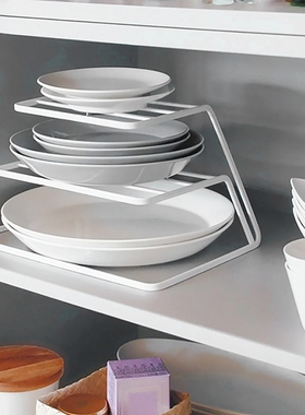 1Pc Dish Drying Rack 3 Layer Tableware Storage Rack Closet
