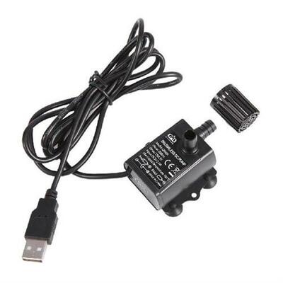 Decdeal Ultra-quiet USB Mini Brushless DC Water Pump DC5V