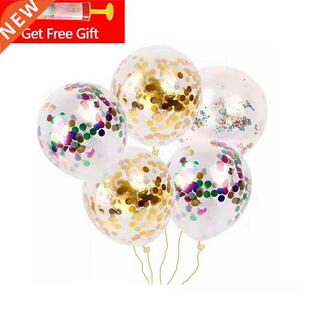 Confetti Glitter Latex Balloons Wedding 50pcs Romantic lot