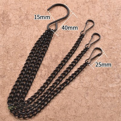 Double-head Hanging Chains for Hanging Baskets Plant Pot Bas