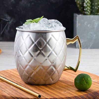 Stainless Steel Moscow Mule Cup Bar KTV Cocktail Cup Copper