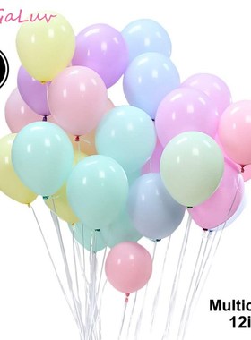 30Pcs 5/10/12inch Macaron Latex Balloons Pastel Candy Ball W