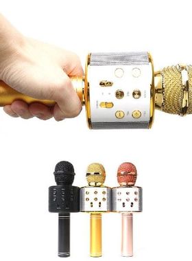 WS858 Portable Bluetooth Karaoke dj Microphone Wireless