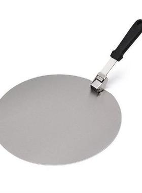 Plastic Handle Foldable Round Pizza Paddle Stainless Steel
