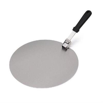 Plastic Handle Foldable Round Pizza Paddle Stainless Steel