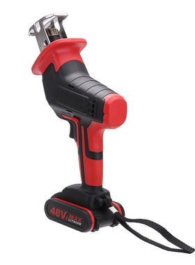 48V Cordless Logging Chainsaw With 4 Saw Blades 1 Battery El