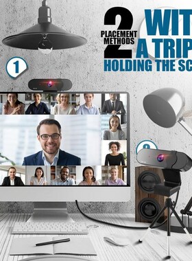 4K 2K 1080P Webcam Computer PC Web Cam Auto Focus Laptop Cam