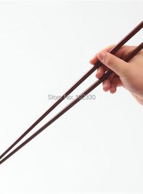 100 Pairs Wooden Long Chopsticks 42CM Fried Food Noodles