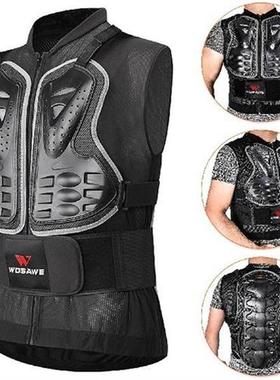 Body Chest Spine Protector Armor Vest for Skiing Skating
