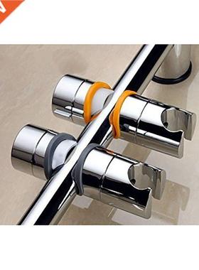 New Showerhead Slider Holder Twin Set Adjustable Shower Head