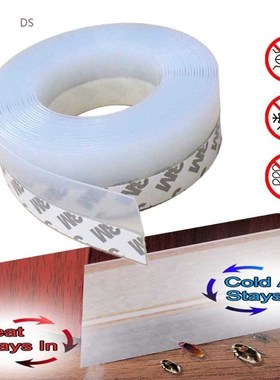 Door Window Seal Strip Weatherproof Stripping Silicone Seali
