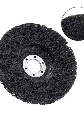 125mm Black Poly Strip Wheel Discs Angle Polishers Abrasive