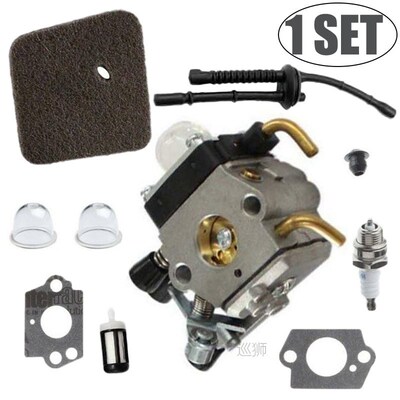 1 set Carburetor For Stihl HS45 FS55 FS310 Hedge Trimmer Cha