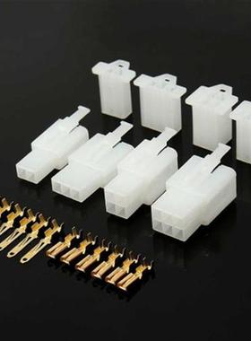 40 Set Practical Auto Electrical 2 3 4 6 Pin 2.8 mm Wire Ter