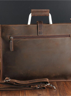 High Fashion Luxury Clutch Bag Men's A4 File Documen