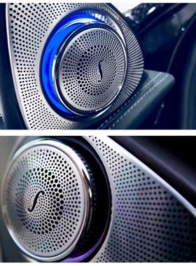 64 colors car 3D rotation light tweeter For Mercedes Benz W2