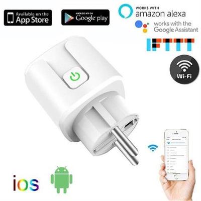 Tuya Smart Plug Sockets 16A/10A Plug Adapter WiFi Wireless
