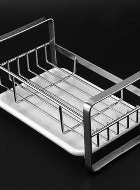 2X Sponge Holder, Sponge And Soap Holder For Kitchen Sink, 3